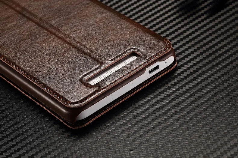 Для xiaomi redmi note 2 чехол высокого качества из искусственной кожи умный флип-чехол с подставкой Чехол s для xiaomi redmi note 2 чехол и Окно просмотра