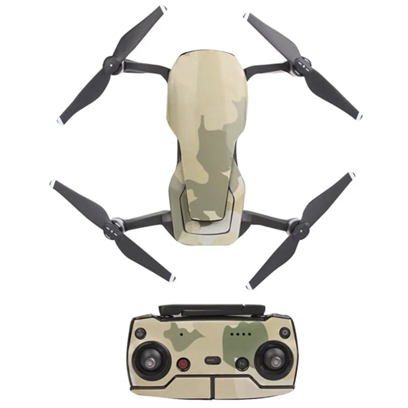 ПВХ наклейки Наклейка кожный чехол водонепроницаемые аксессуары для DJI Mavic Air Drone CO
