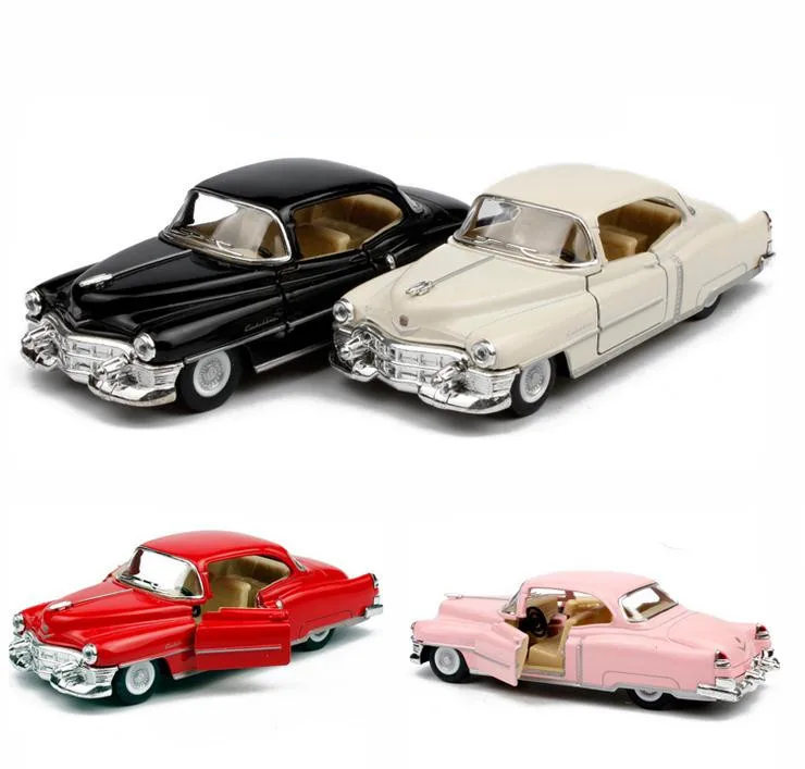High simulation super car model 1: 36 alloy pull back Cadillac 62 classic 2 open the door toy vehicle free shipping |