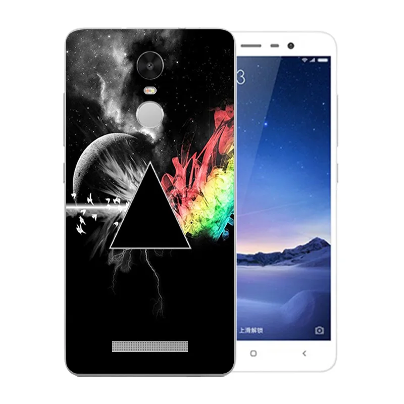 Чехол для Xiaomi Redmi Note 3 мягкий силиконовый чехол из ТПУ С Рисунком Тигра 5 &quotдля Hongmi