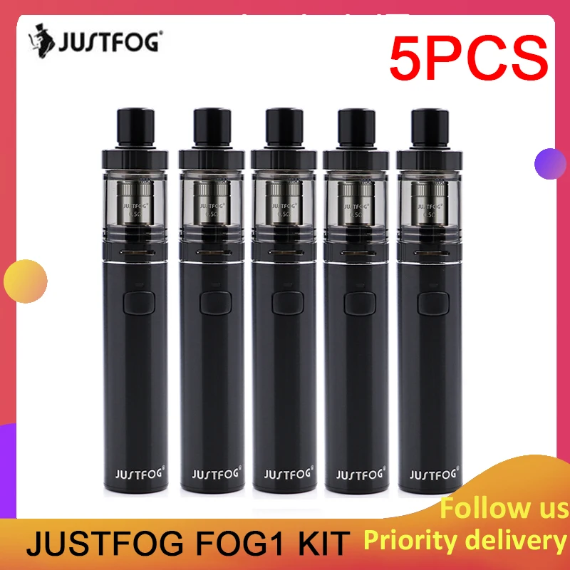 5 шт./лот Justfog FOG 1 комплект защита от вертела щит с аккумулятором 1500 мАч 2 мл бак