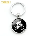 Брелок для ключей TAFREE KC353, повседневный спортивный велосипедный минималистичный, с фигурой велосипеда, для занятий спортом