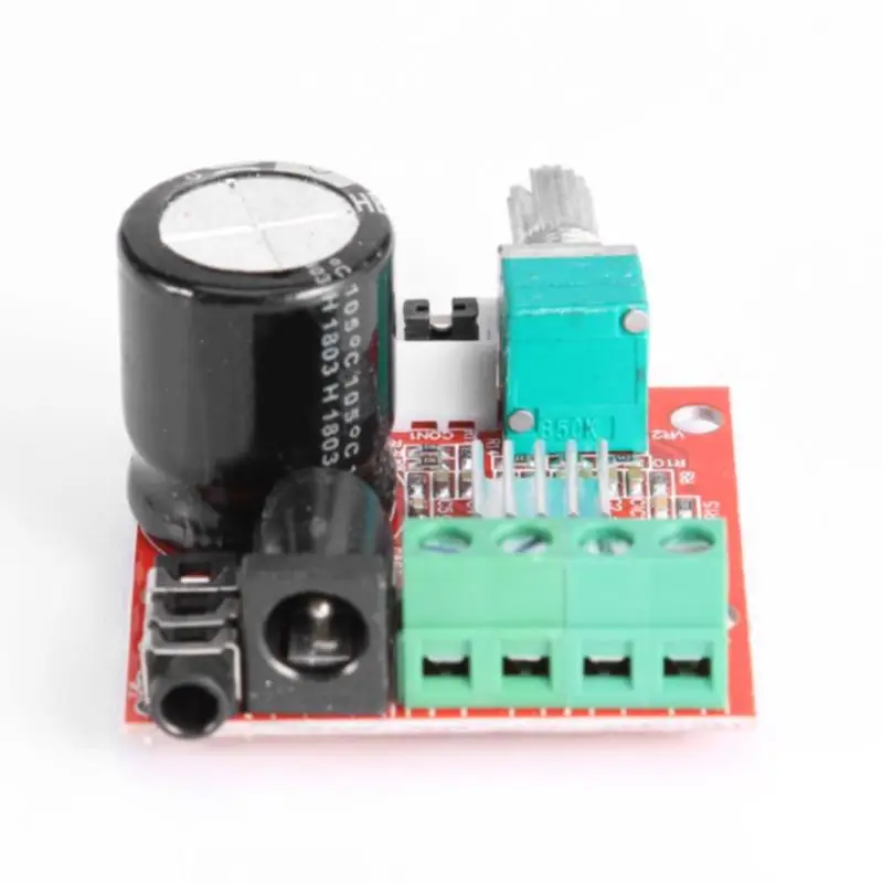 12 В Mini Hi Fi PAM8610 плата аудио стереоусилителя TDA2030 2X10W двухканальный модуль класса