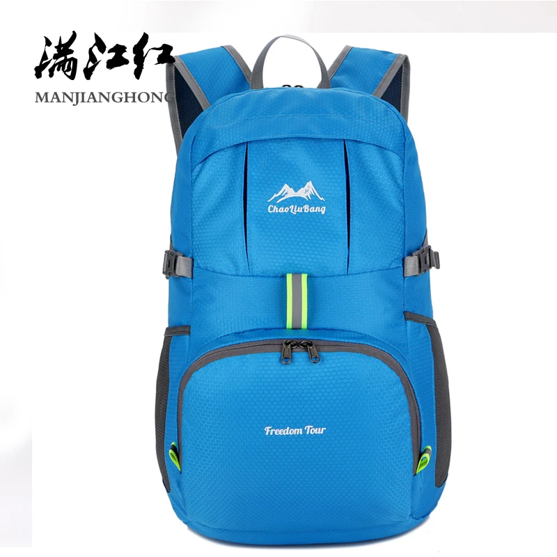 Легкий нейлоновый складной рюкзак водонепроницаемый складная сумка портативная