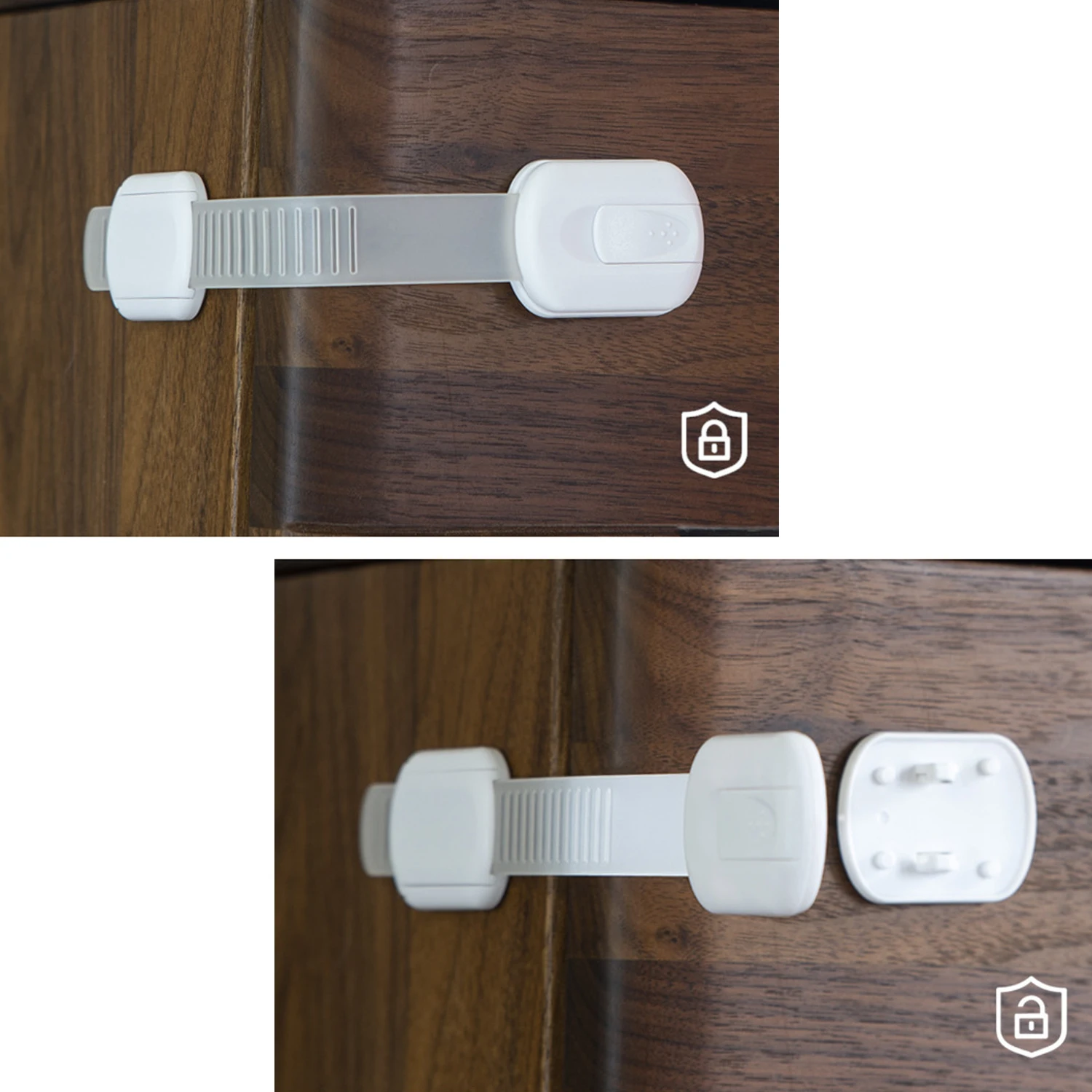 4pcs Child Toddlers Proofing Drawer Safety Locks for Home Cabinets Toilet Seat Oven Refrigerator Supplies Infant Baby Protection | Мать и