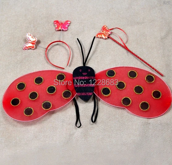 Бесплатная доставка фэнтези дети фантазия Детский костюм божьей коровки|costume