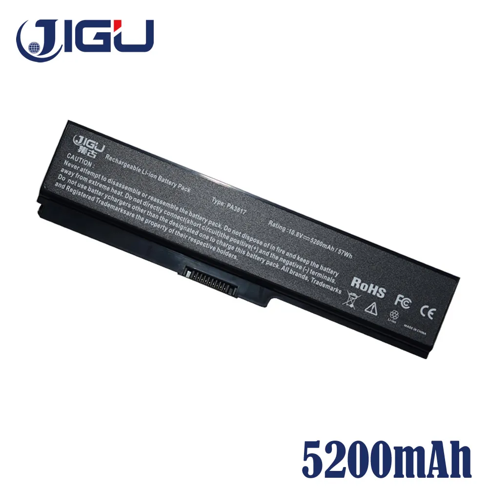 JIGU PA3817U 1BAS 1BRS Аккумулятор для ноутбука TOSHIBA Satellite L700 L700D L730 L735 L740 L745 L750 L755 L755D L770 6