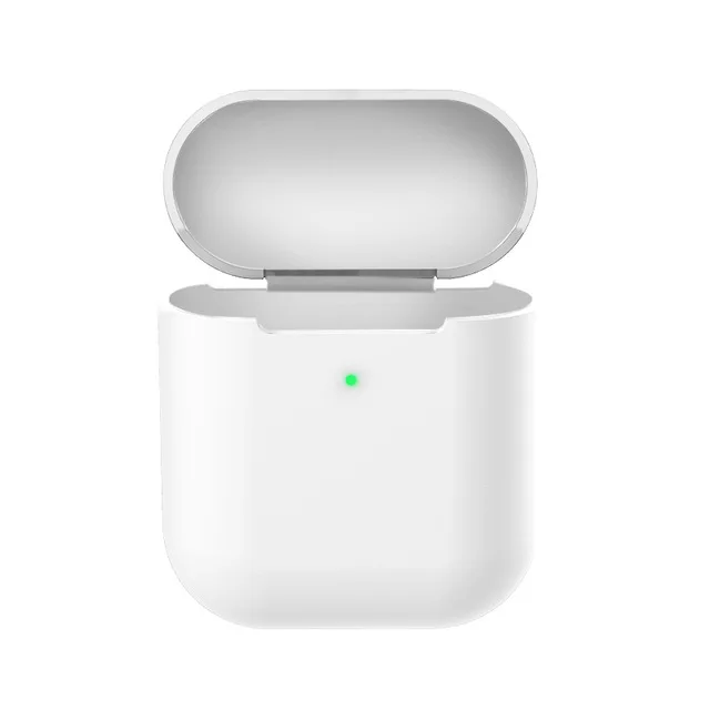 Чехол для наушников для Apple AirPods 2 жидкий силиконовый чехол беспроводной Bluetooth Air Pods чехол AirPod чехол s против отпечатков пальцев
