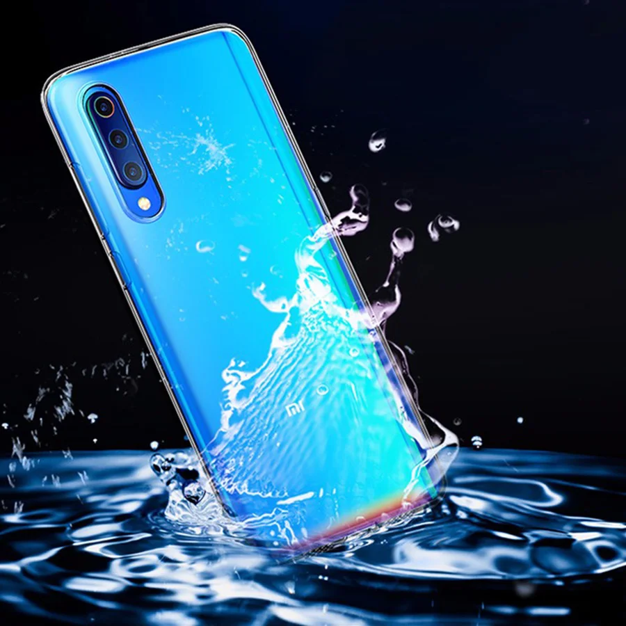 Задняя крышка для Xiaomi Mi 9 SE чехол для телефона прозрачный чехол прозрачный мягкий Силиконовый ТПУ чехол для Xiaomi Mi 9 защитный чехол