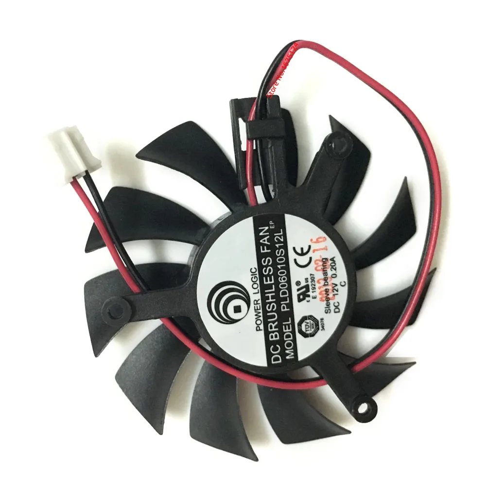 Компьютер VGA кулер вентилятор Графика карты вентиляторы для DATALAND HD5550 HD5570 HD6570 HD4650