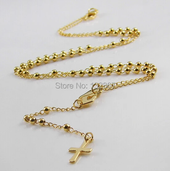 Бисер женский ручной работы очаровательные цепочки 3 мм шириной цепочка 20 + 4 см