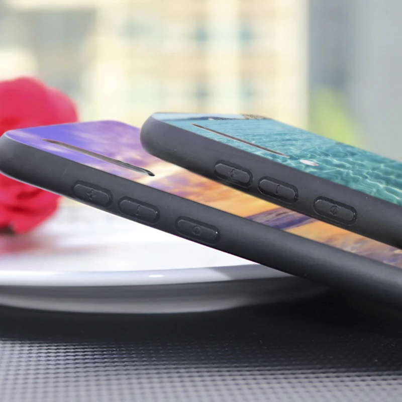Летний Пляжный Мягкий силиконовый чехол для телефона xiaomi mi 10 pro 9 9t se 8 pocophone f1 mix 3 |