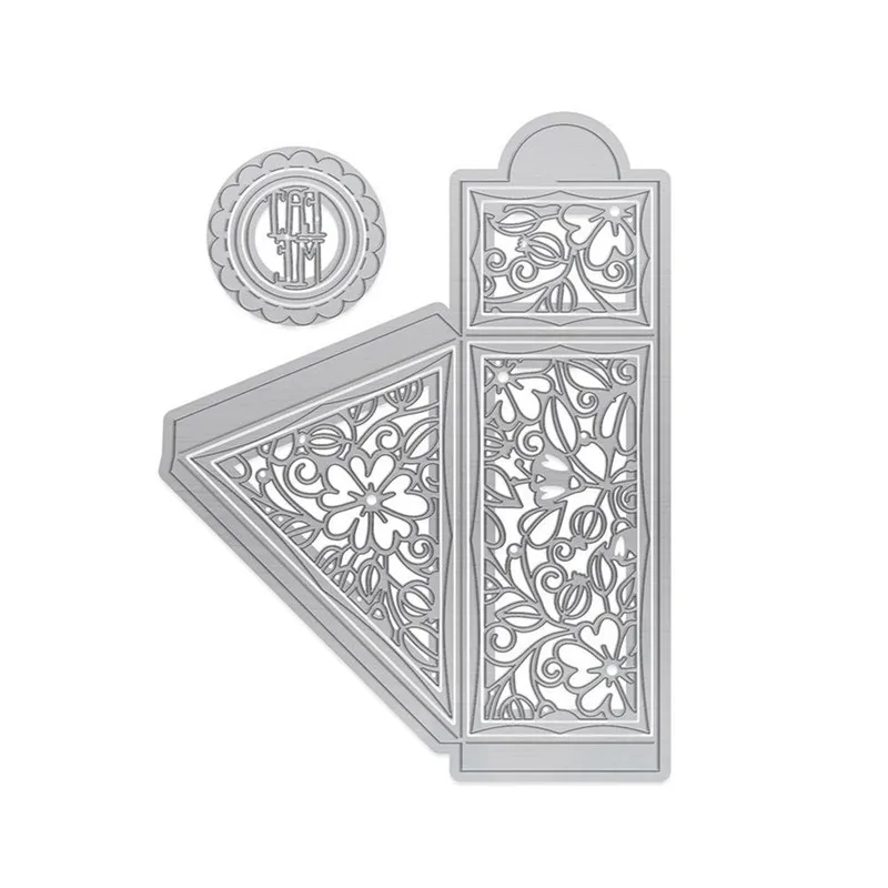 GJCrafts, Подарочная коробка, штампы для резки металла, новинка, для скрапбукинга, тиснение, вырезание, бумажный трафарет, карты, ремесло, новинка, для штампов