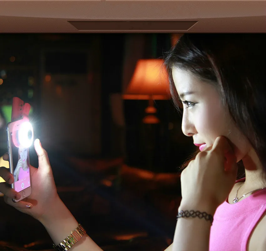 Горячая новинка универсальная вспышка для телефона мини смартфон клип селфи