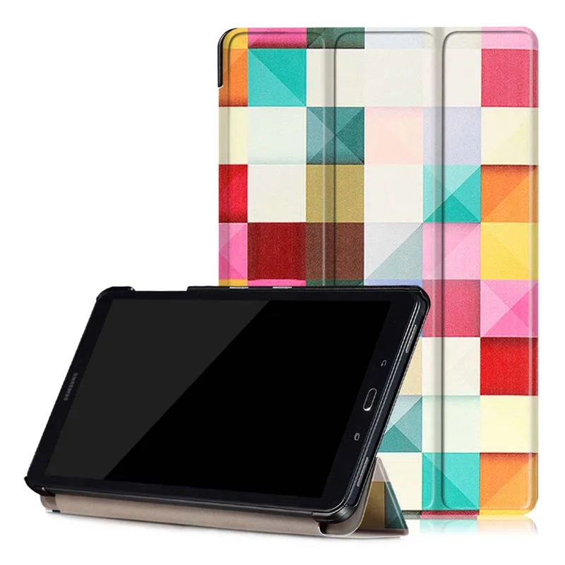 Чехол для планшета Samsung Galaxy Tab A A6 10 1 P580 P585 защитный чехол книжка из искусственной