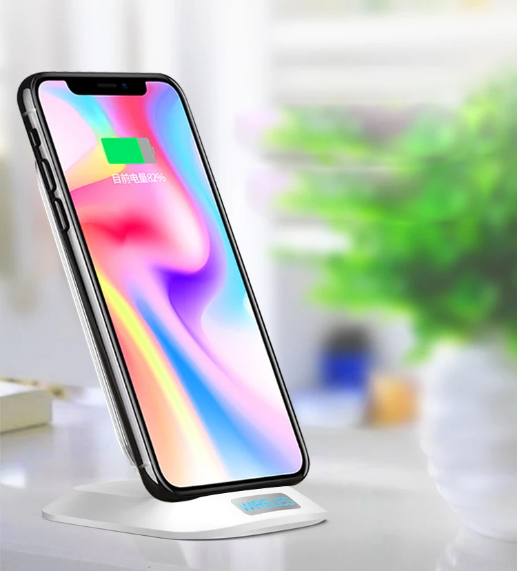 EtopLink Новые 3 катушки Беспроводной зарядки Беспроводной быстро QI Зарядное устройство Док-станция для Настольный держатель для IPhone X samsung Galaxy S8 S7 Edge Note 8