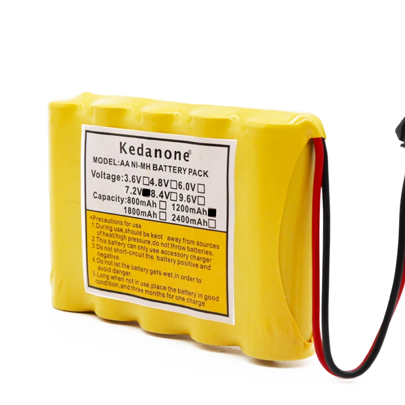 100% новая аккумуляторная батарея AA 6v 1200mAh Ni-MH Аккумуляторная для дистанционного