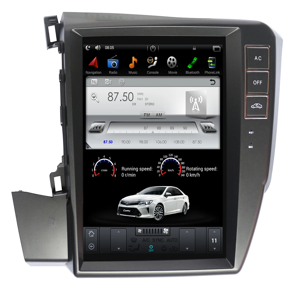 Автомагнитола 2 DIN на Android 9 0 10 4 дюйма для Honda Civic 2012 2013 2014 2015|Автомагнитолы| |