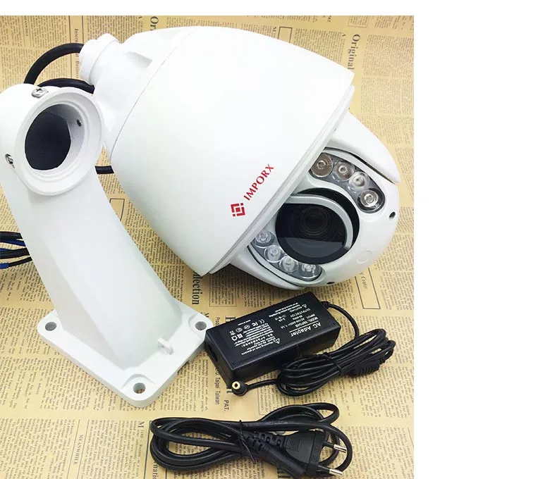 Автоматическое отслеживание Беспроводная IP PTZ камера наружная Высокоскоростная