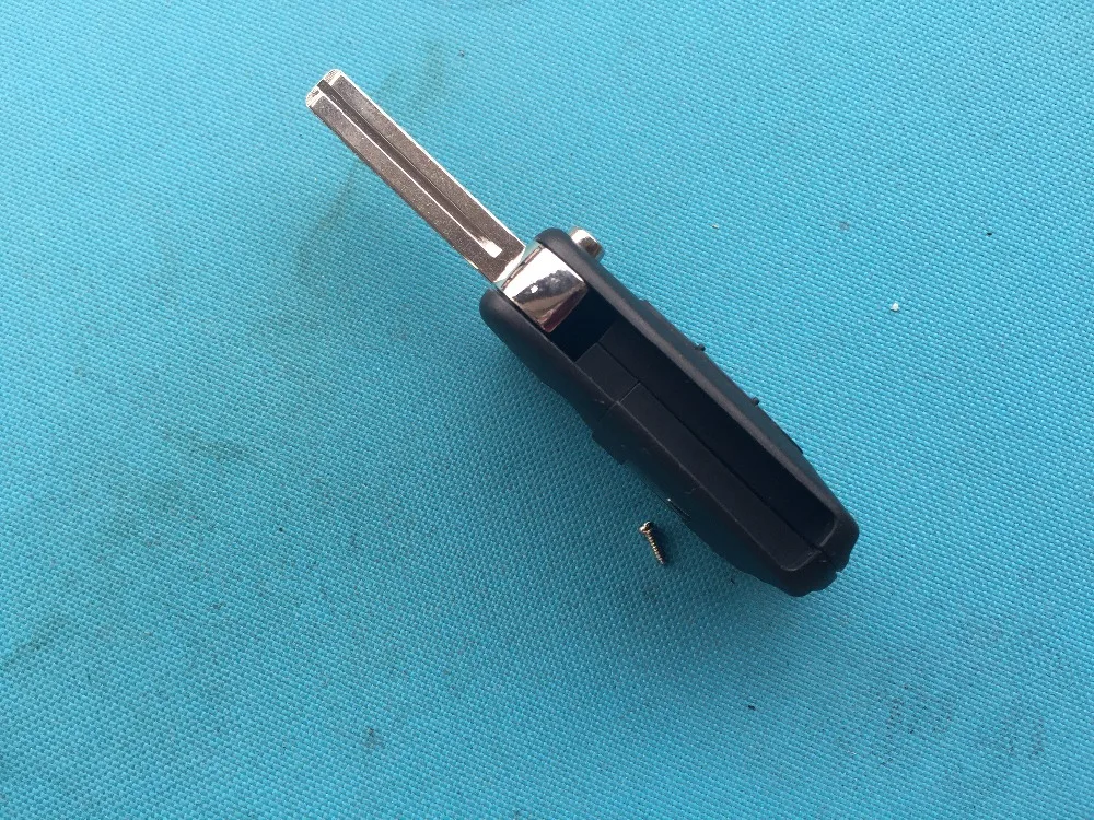 1 шт. Новый Сменный откидной ключ без логотипа для Kia Rio 2/3 кнопки Брелок чехол