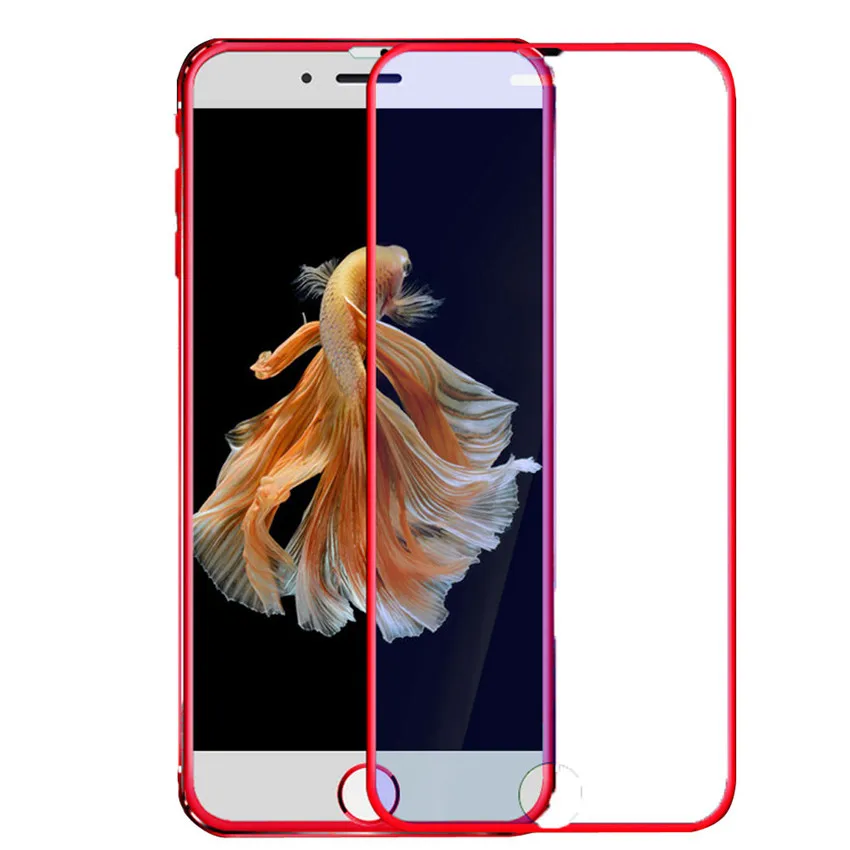 RED Edge 9H HD изогнутая Защитная стеклянная пленка для экрана iPhone 7 и 7Plus|screen protector|edge