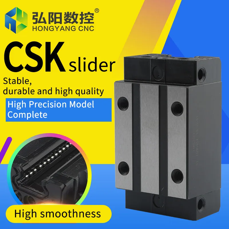 LMG15/20/25/30H  CSK Linear Guide Slider CSK Slider Square Flanged Engraving Machine Slider