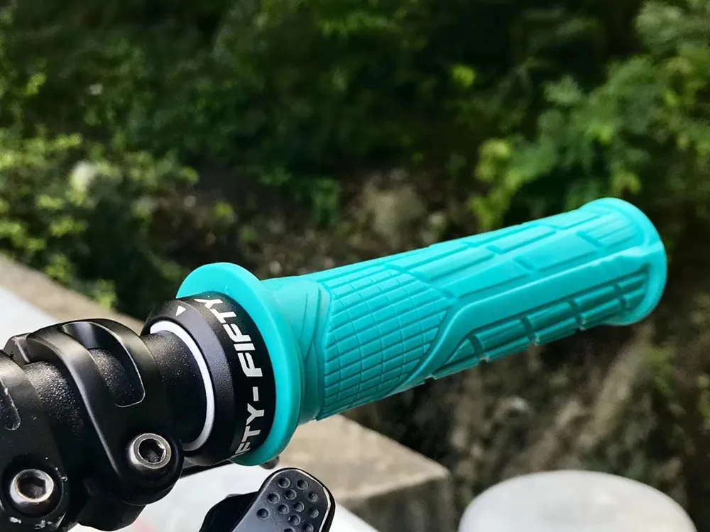 FIFTY-FIFTY MTB велосипедные рукоятки, противоскользящие резиновые составные велосипедные рукоятки, рукоятки для горного велосипеда, рукоятки для горного велосипеда