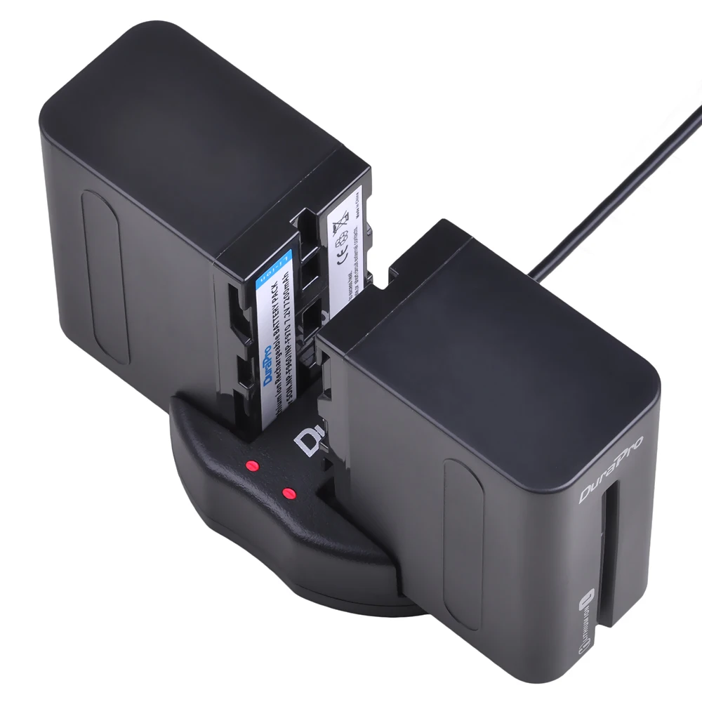 2 шт. x 7200 мА/ч, NP-F960 NP-F970 Li-Ion Батарея+ USB Dual Зарядное устройство для SONY np-f F960 F970 F950 F330 F550 F570 F750 F770 MC1500C 190P