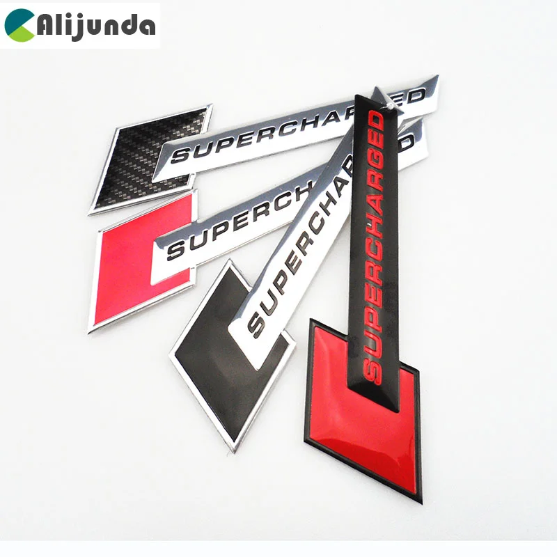 Новинка 3D металлический автомобильный суперзаряженный эмблема значок наклейка