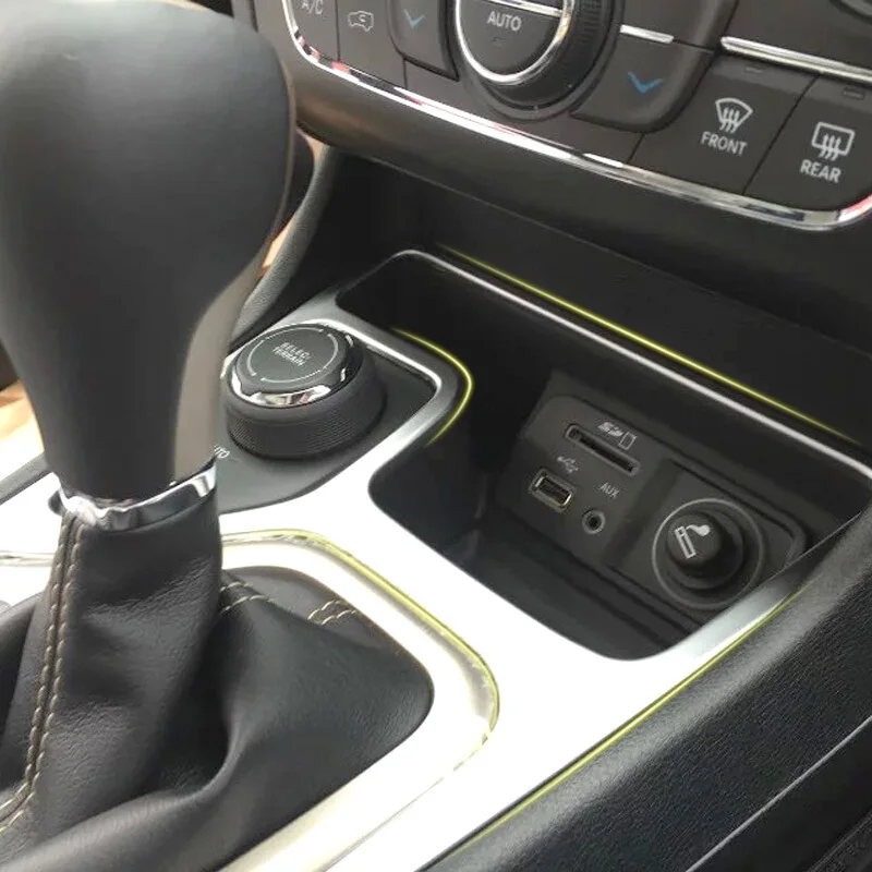 АБС-пластик хром для Jeep Cherokee KL 2014 2015 2016 2017 2018 ручка переключения рулевого