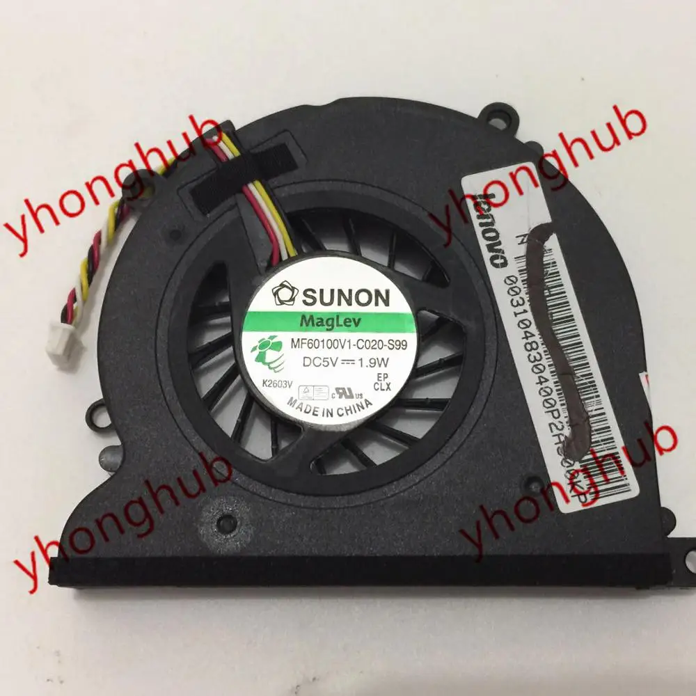 SUNON MF60100V1 C020 S99 DC 5V 1 9 W 4 проводной Сервер вентилятор охлаждения ноутбука|server fan|dc 5v
