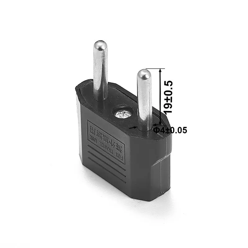 ЕС Европейский Путешествия адаптер США в ЕВРО Электрический разъем Adaplter AC