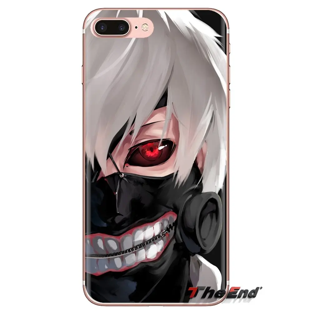 Для Samsung Galaxy S3 S4 S5 Mini S6 S7 Edge S8 S9 S10 Plus Note 3 4 5 8 9 cool Tokyo Ghoul kaneki ken прозрачный мягкий чехол