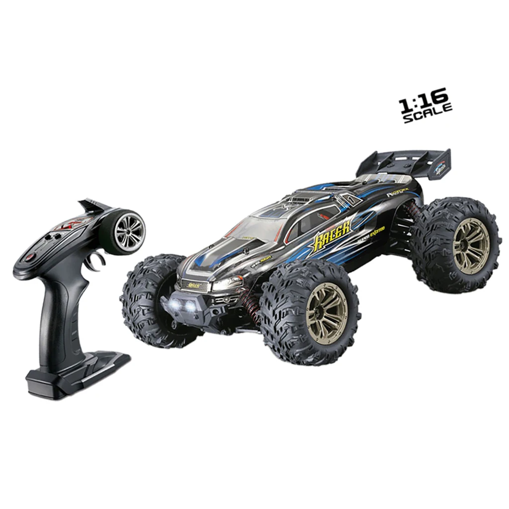 RC Cars 4WD 36KM/H High Speed Racing Car 1/16 Scale Remote Control Monster Truck Off-Road Big Foot Electric Power Buggy Toy | Игрушки и