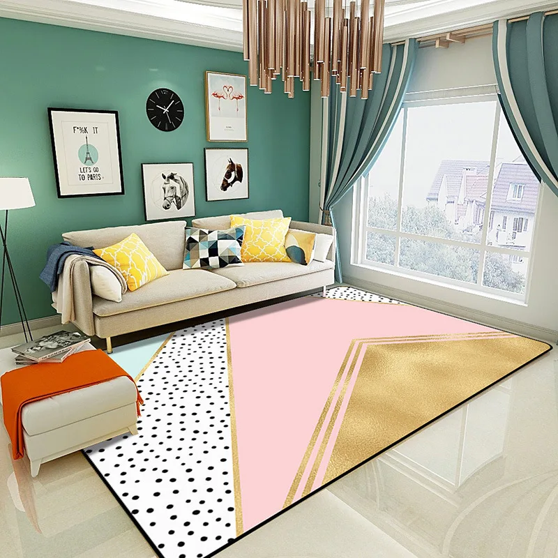 200X300CM розовый ковер для гостиной домашний декор спальни большой размер детей