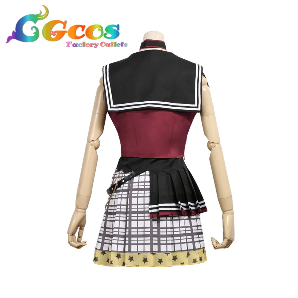 CGCOS Косплэй костюм Bang Dream! Afterglow Lost One Hazawa Tsugumi Платье Аниме Униформа Хэллоуин
