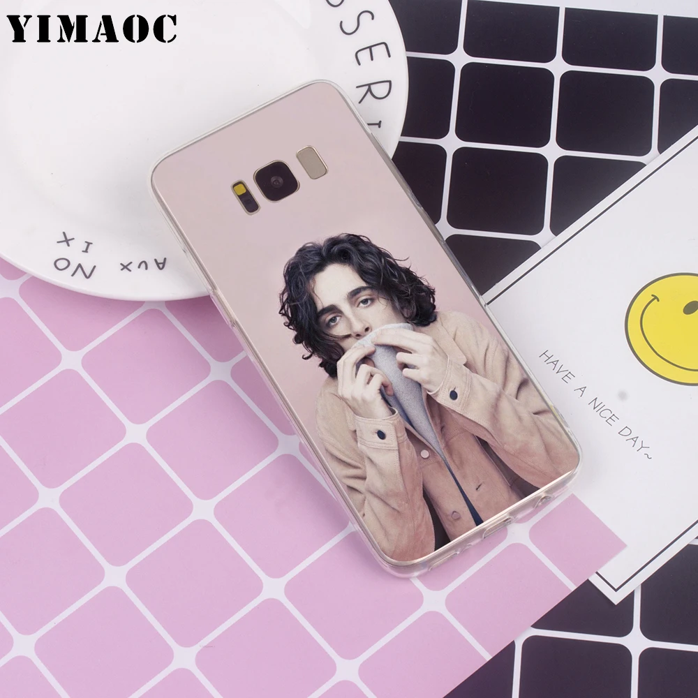 YIMAOC тимоте Chalamet для samsung Galaxy A10 A20 A30 A40 A50 A70 A2 J4 J6 J7 J8 Core Duo Примечание 10 Plus Мягкий