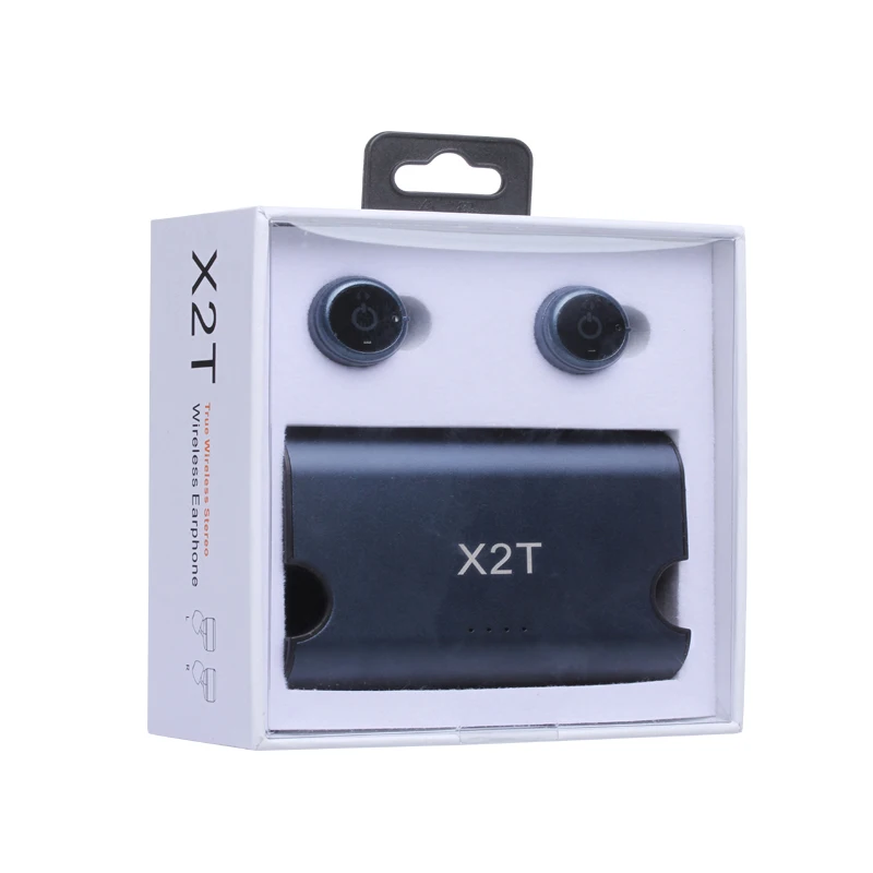 X2T HIFI беспроводные Bluetooth наушники невидимые мини для Xiaomi Samsung iPhone с зарядным