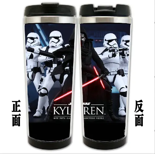 Горячая продажа Звездные войны 7 The Force Awakens Kylo Ren Rey Han Solo модели кружка из