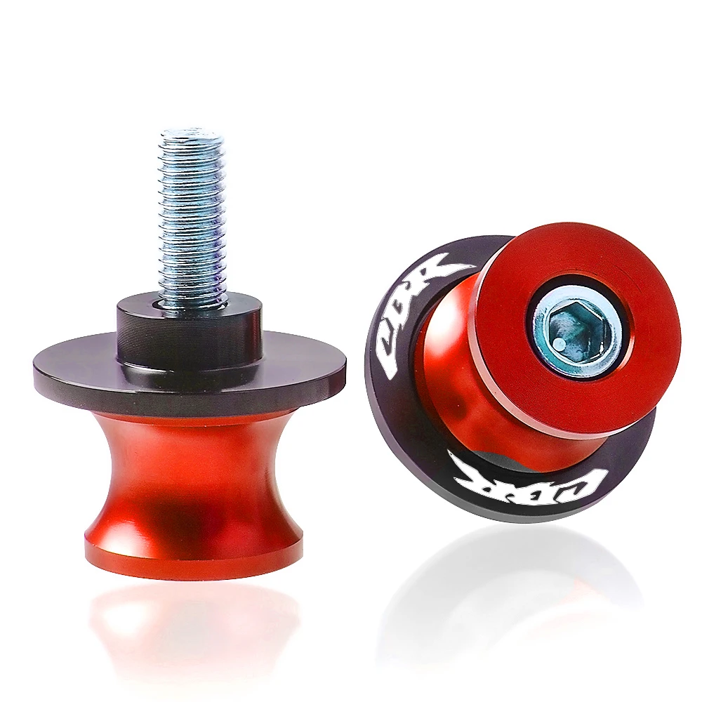 8MM red Для Honda CBR600RRF CBR600 F2 F3 F4 F4I CBR600RR CBR1000RR CBR900RR аксессуары для мотоциклов маятник Катушки слайдер стенд винты - Цвет: 8MM red