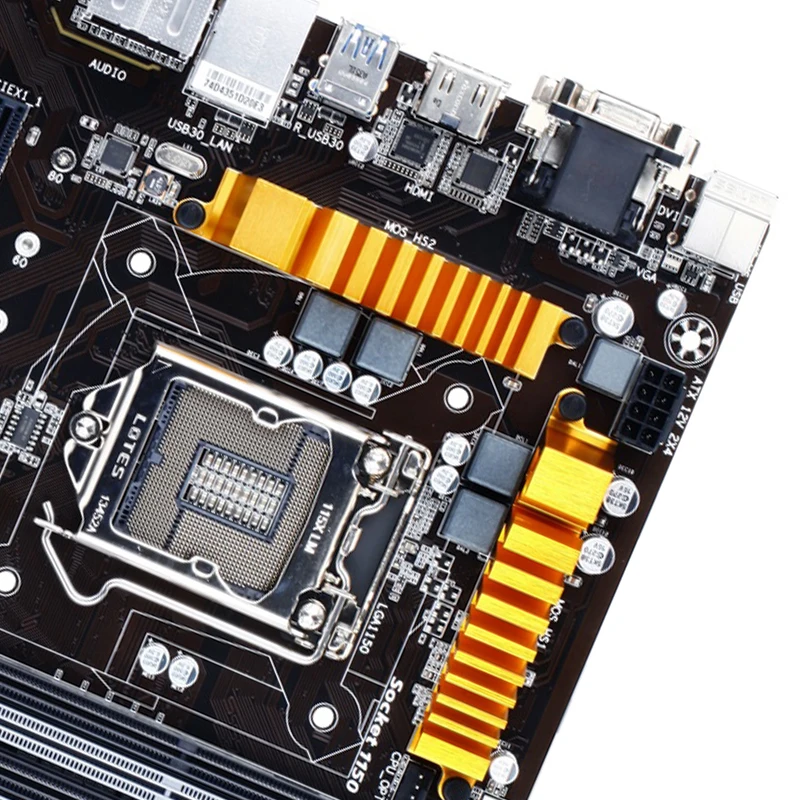 GIGABYTE GA-H97-D3H рабочего Материнская плата LGA1150 i3 i5 i7 DDR3 USB3.0 32G блок питания ATX
