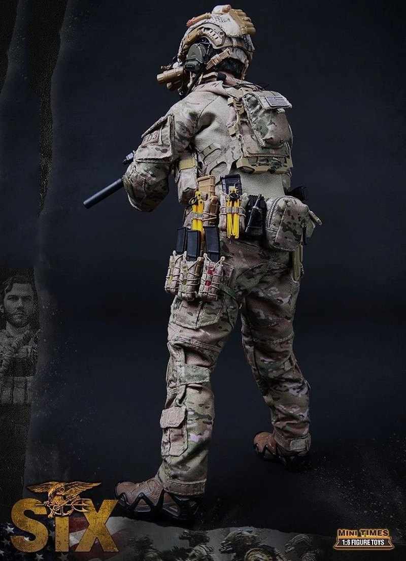 Для сбора 1/6 масштаба полный набор солдат M010 армии США Seal Team Six Solider фигурку модель игрушки для любителей подарки
