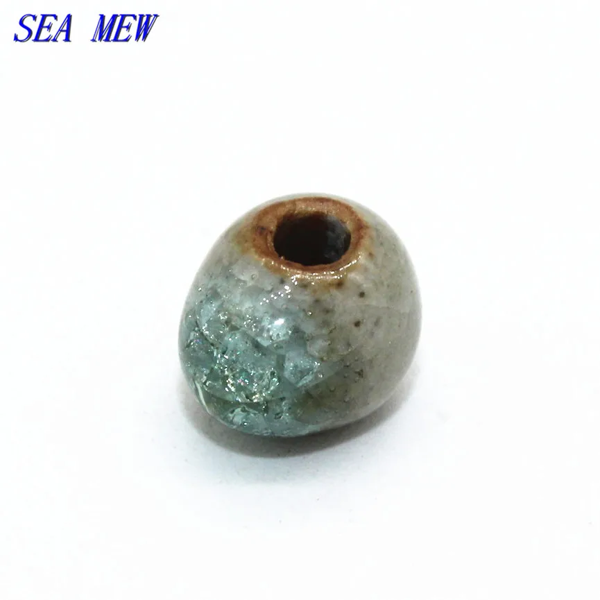 SEA MEW 20 шт. 10 мм * 12 лед трещины капли бусины фотоэлемент ручной работы для