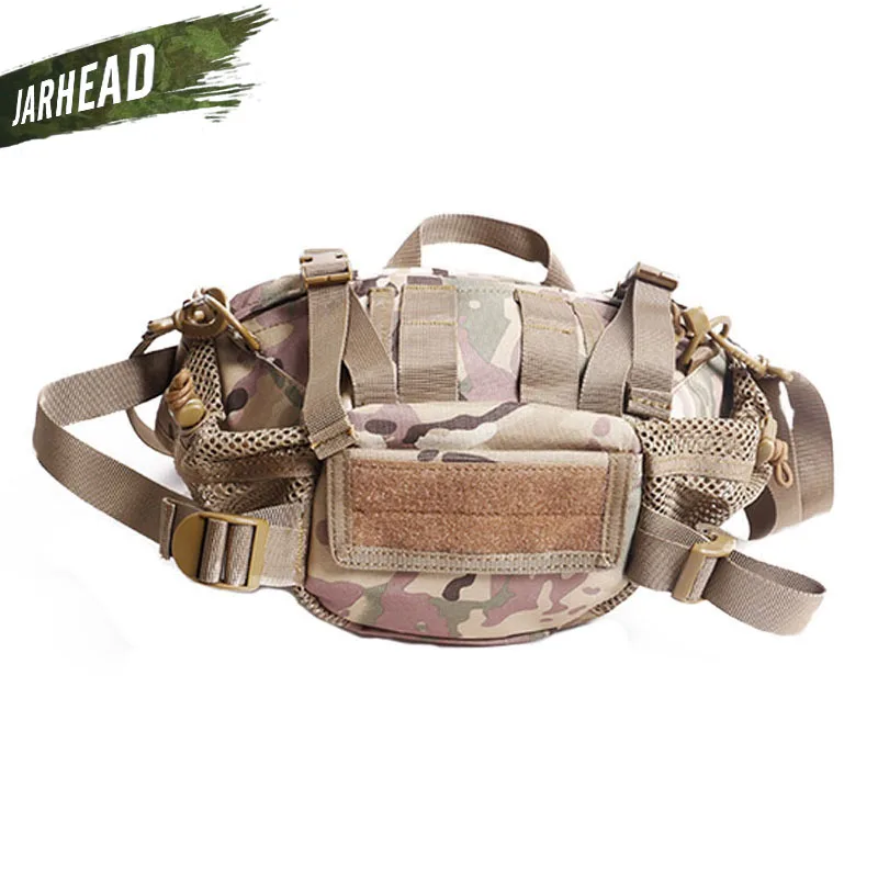 

Outdoor Portable Camping Tactical Waist Bag Multifunctional Camouflage Jungle Adventure Waterproof Waist Bag