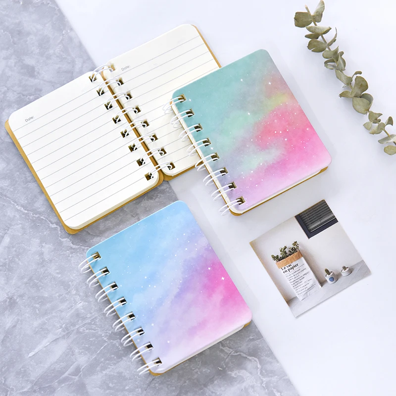 Climemo звездное небо спираль книга катушки карманная записная книжка Журнал