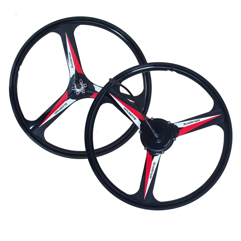 

E-BIKE 36V/48V YOUR Front Wheel and Rear Hub Motor Kits Electric Bike Conversion Kits 26" Rear Wheel YOUE Motor