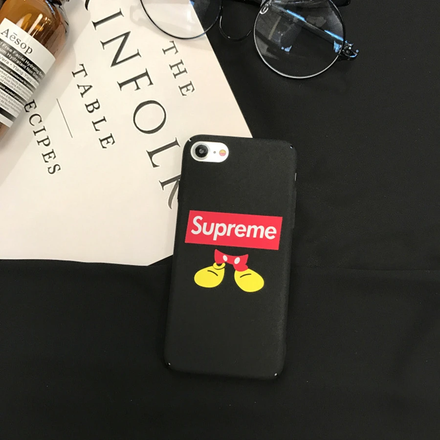 Световой Верховный Case для iPhone 7 Plus 5S 6 6s Плюс коке Fundas Luxury Матовая Крышка Телефон