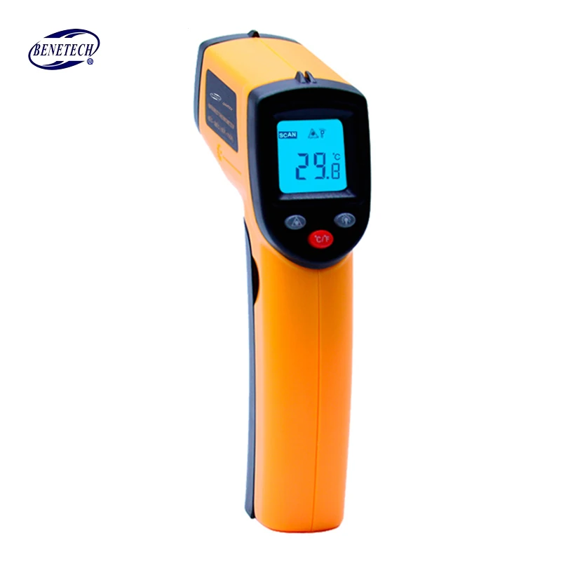 Benetech GM320~ GM900 Цифровой Термометр Пистолет Бесконтактный инфракрасный термометр температура пистолет ИК-термометр промышленные - Цвет: GM320