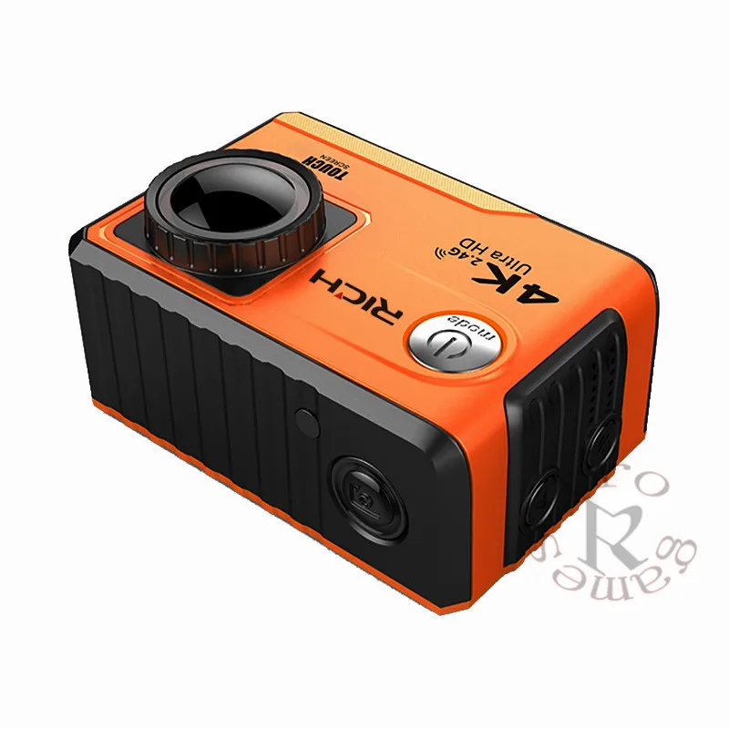 

DHL 10pcs/lot F100B Action Camera 4K Ultra HD 2.4G Wifi Mini Camera 2.0 Touch screen 1080P Cam Video Outdoor Helmet Camara