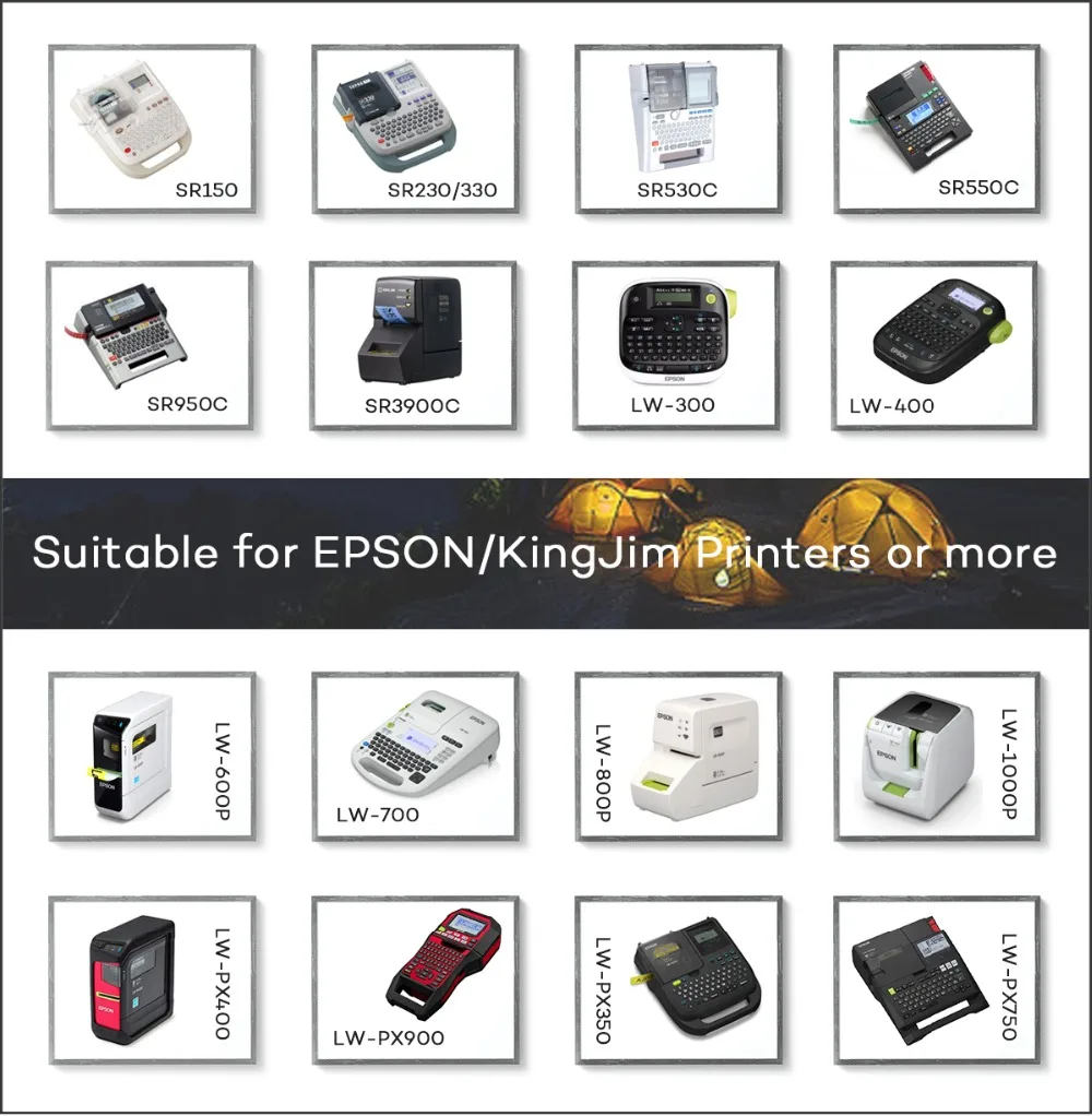 CIDY 1 шт. 9 мм черный на белом SS9KW/LC-3WBN LC-3WBN9 LC 3WBN лента для kingjim/epson Для LW300 LW400 с Заводской ценой